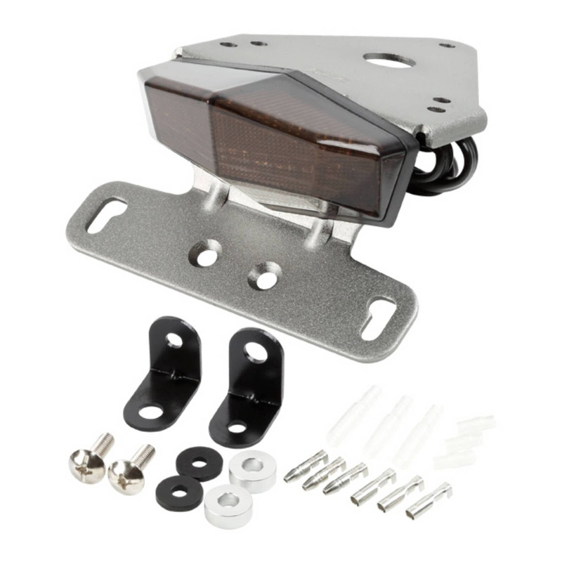 DRC Edge Aluminium Tail Light Holder Kit – Smoke Lens – DRZ 400 S/SM