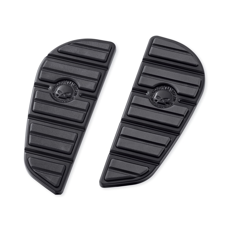 Harley Davidson 50501290 Willie G Skull Passenger Footboard Inserts KIT,FTBRD,INSERT,PASS,SKULL CO