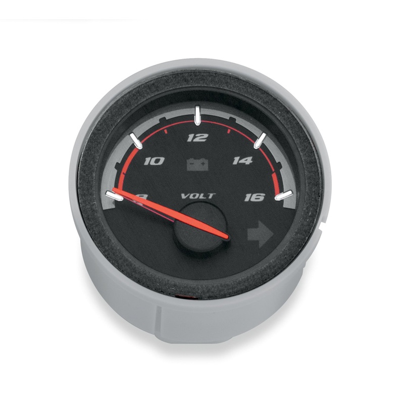 Harley Davidson 70900775 Custom Face Voltmeter GAUGE,VOLT,ORN