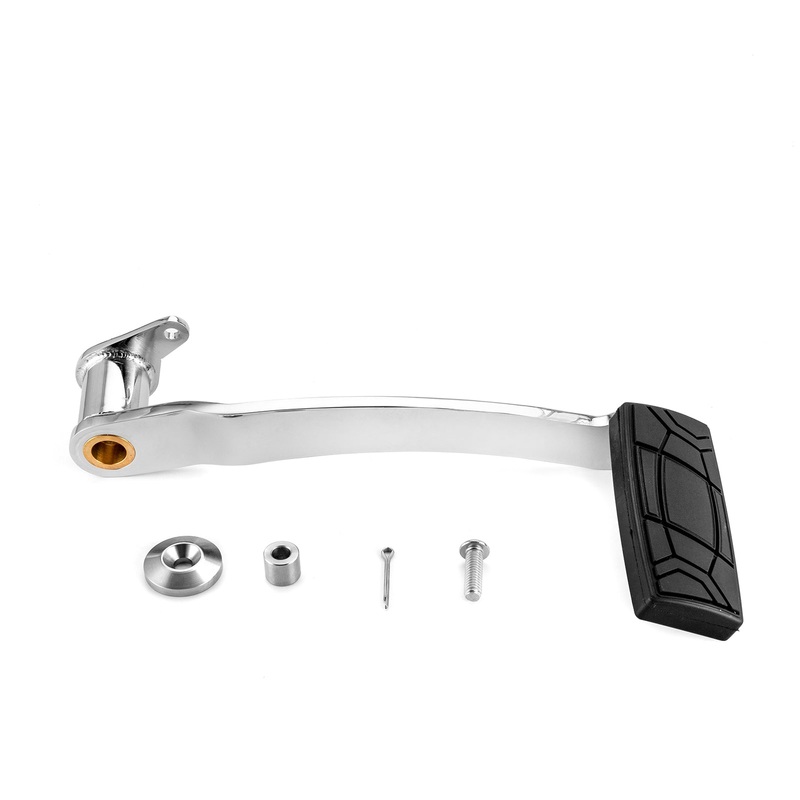 1997-2007 Harley Touring Models & Softail FL Chrome Rear Brake Pedals