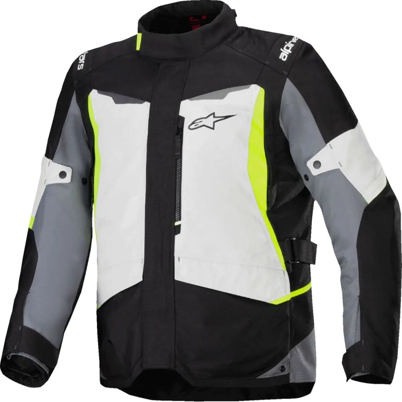 Alpinestars ST-1 Waterproof Textile Jacket Black / Fluo Yellow / Grey