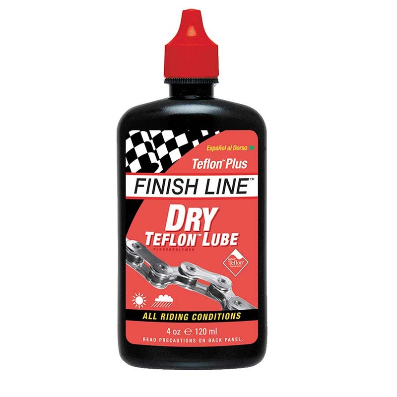 Finish Line Dry Chain Lube – 4oz Drip Bottle