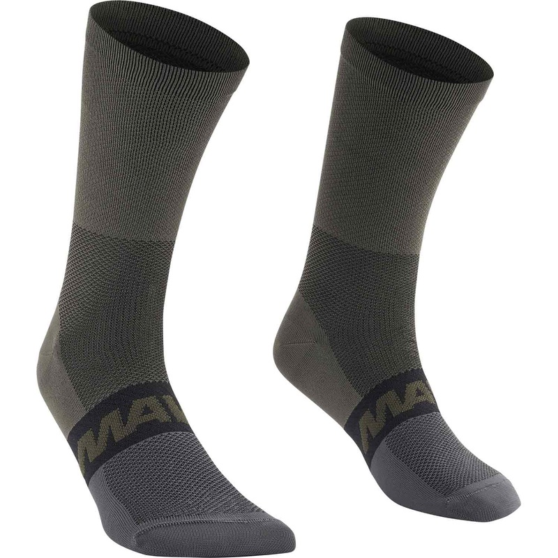 Mavic Aksium High Cycle Socks Army Green / Carbon