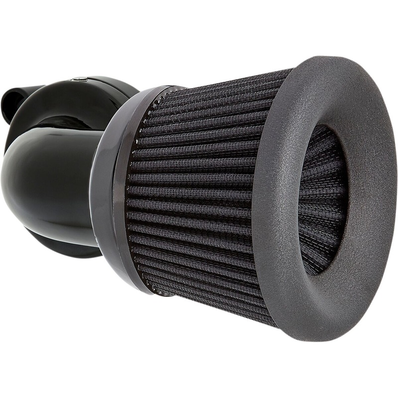 Velocity 90 Air Cleaners, Black – 08-16 Touring / 16-17 FLST & FXDLS