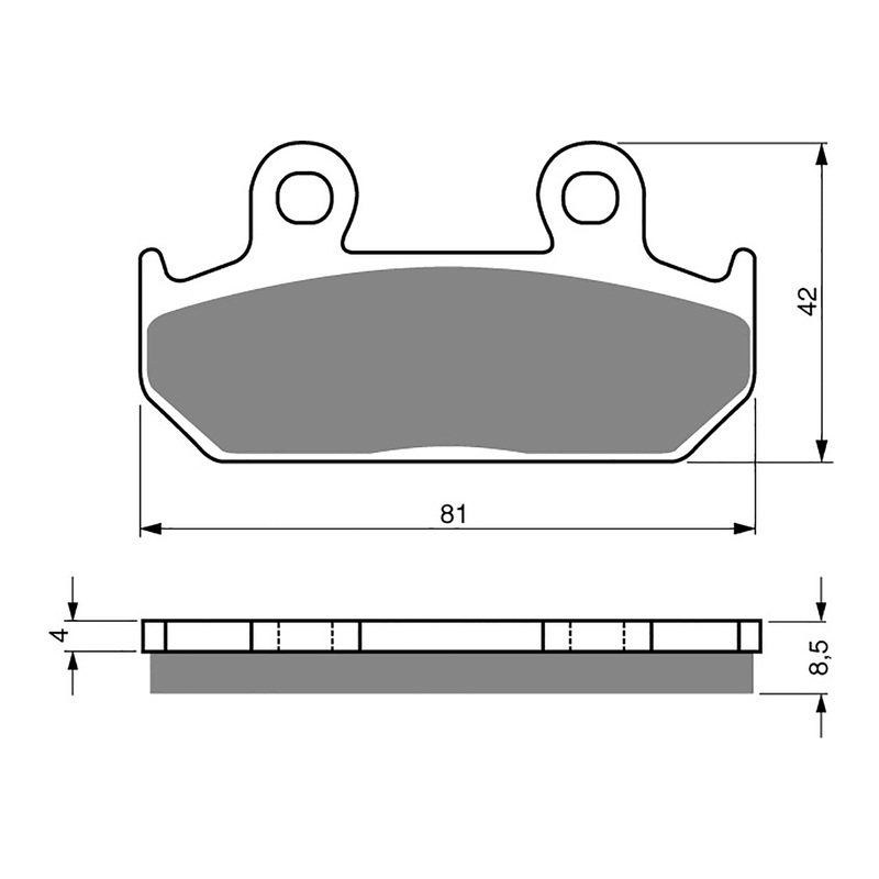 GOLDfren Brake Pads Sintered Sports GF025 – S3 (PH38)