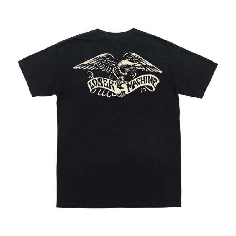 Loser Machine Liberty Cotton T-Shirt Black