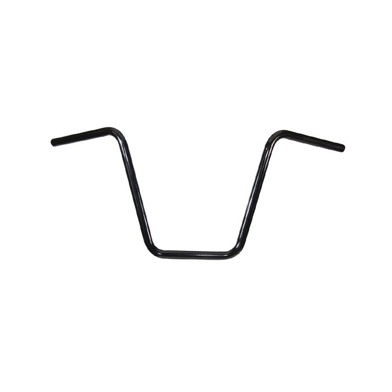 TC Bros. 7/8″ Ape Hanger Handlebars – 12″ Black Powdercoated