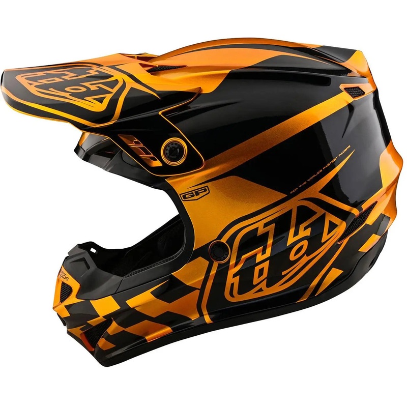 Troy Lee Designs GP Check Up Youth MX Gold / Black