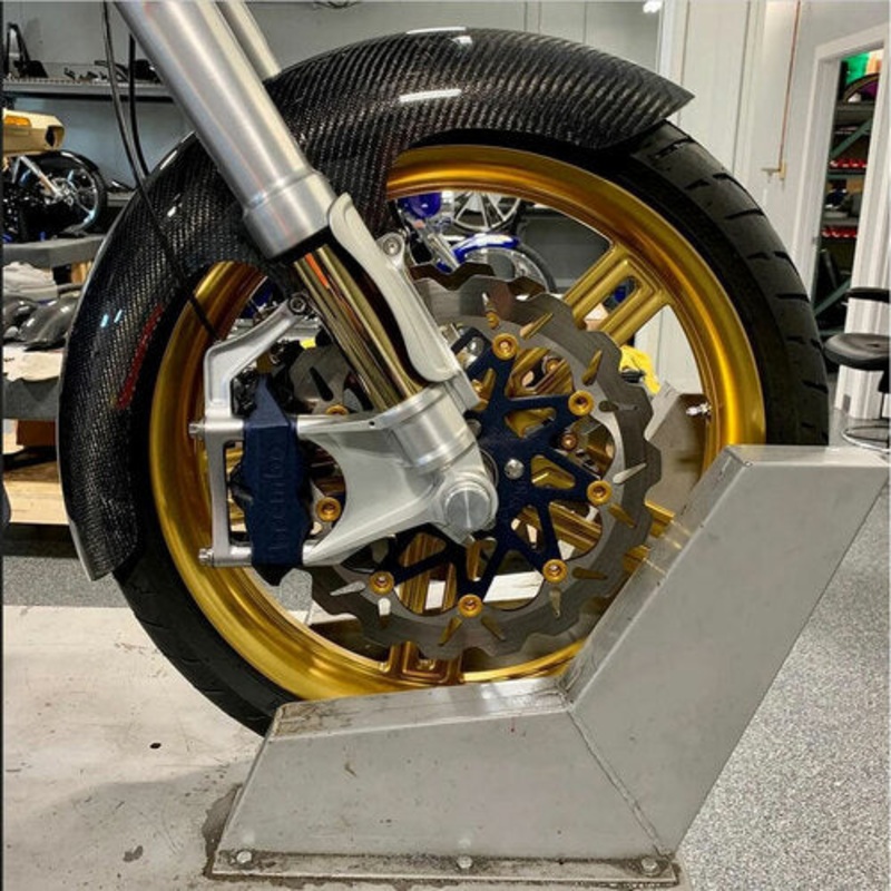 Mid Length Bagger Carbon Fiber Front Fender – Touring
