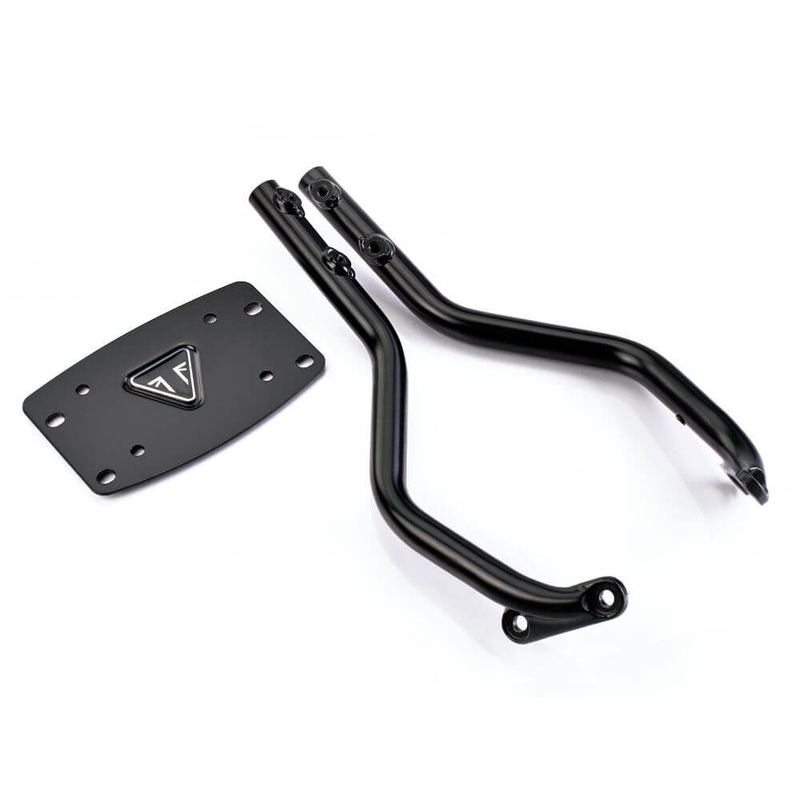 Passenger Backrest Uprights Black A9758332