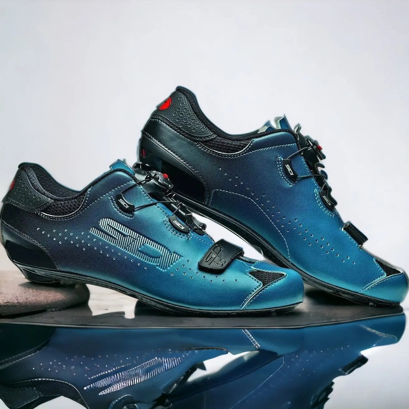 Sidi Sixty Road Shoes Black / Petrol