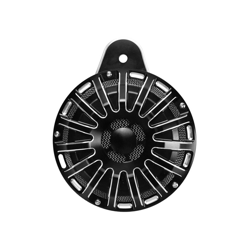 CNC Cut Horn Speaker Cover for Harley Big Twin ’91-’17 Touring ’99-’16 | Mactions