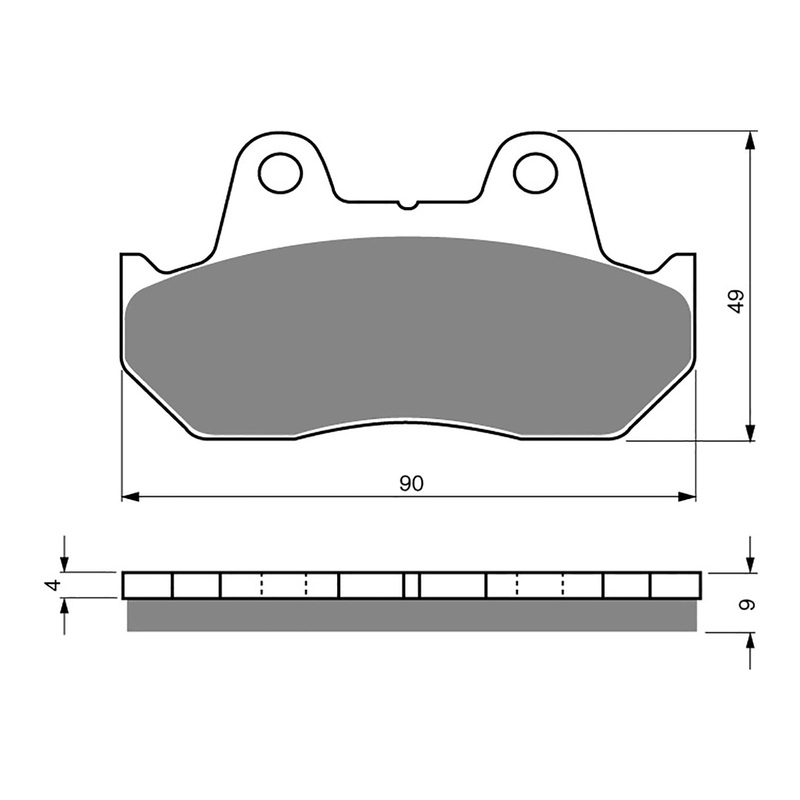 GOLDfren Brake Pads Sintered Sports GF049 – S3 (PH18)
