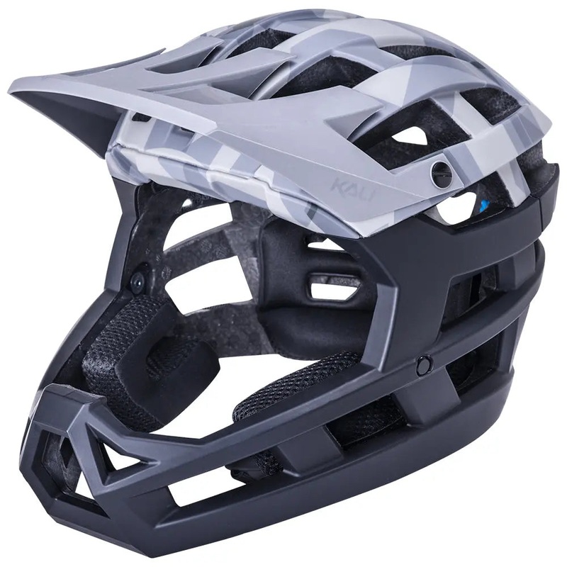 Kali Invader 2.0 Camo Cycle Helmet Matt Grey / Black