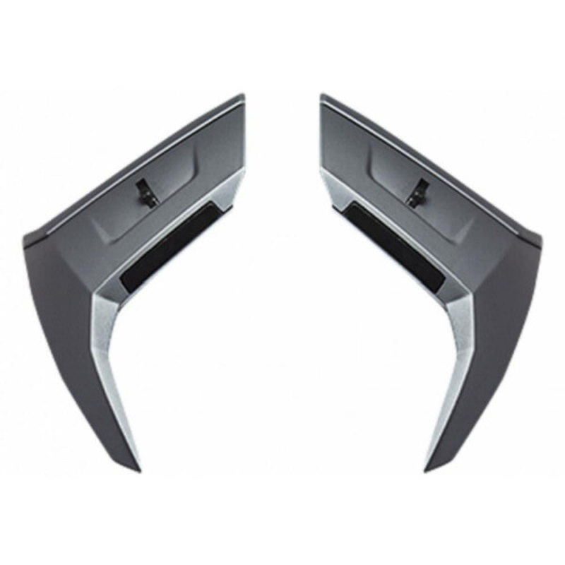 LS2 OF603 Air Vent Upper Grey Veyron
