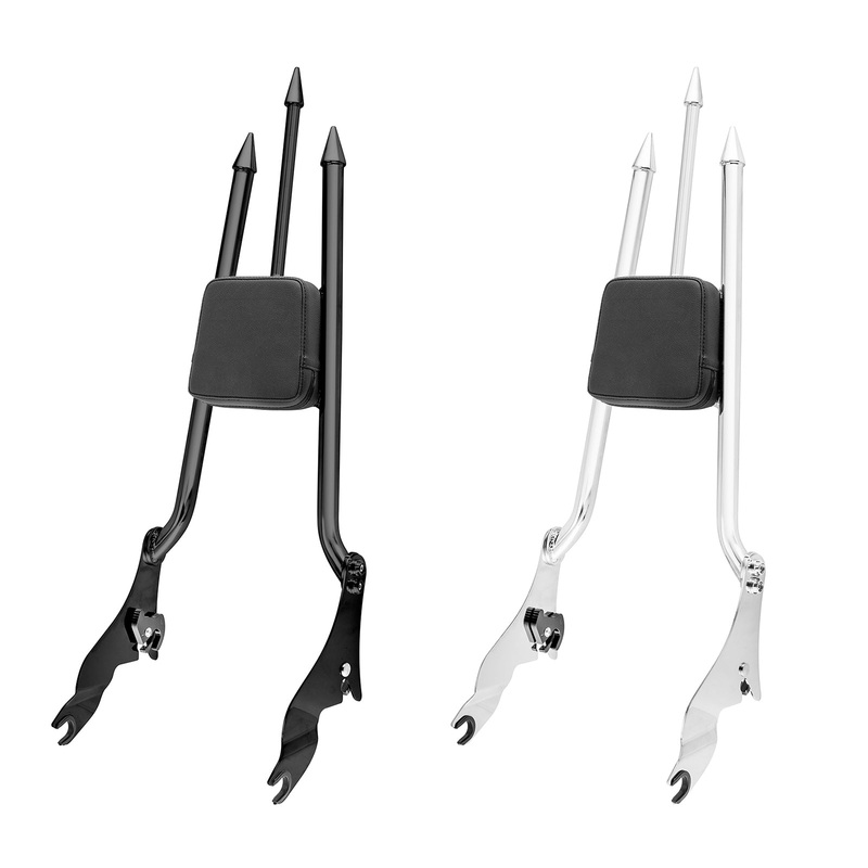 2009-2025 Harley Touring 31″ Tri Halberd-Shaped Passenger Backrest Sissy Bar