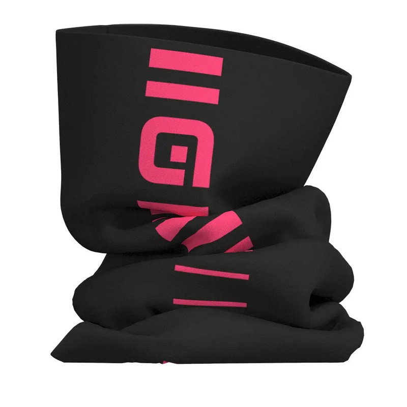 Ale Clothing Identity Tubular Cycle Neck Gaiter Black / Pink