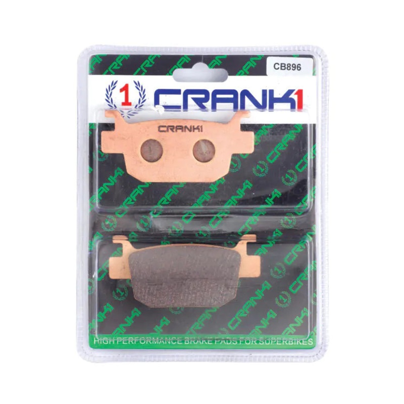 BRAKE PADS REAR BENELLI TNT 300  2015 ONWARDS-CB896-CRANK1 Sintered Brake Pad