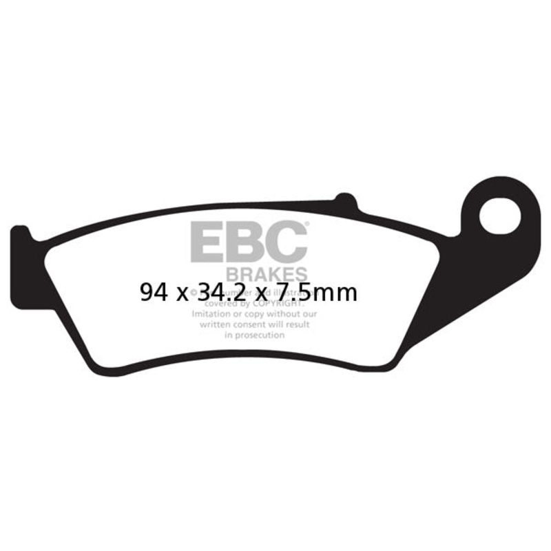 Brakes – MXS185 Motocross Race – EBC (Front)
