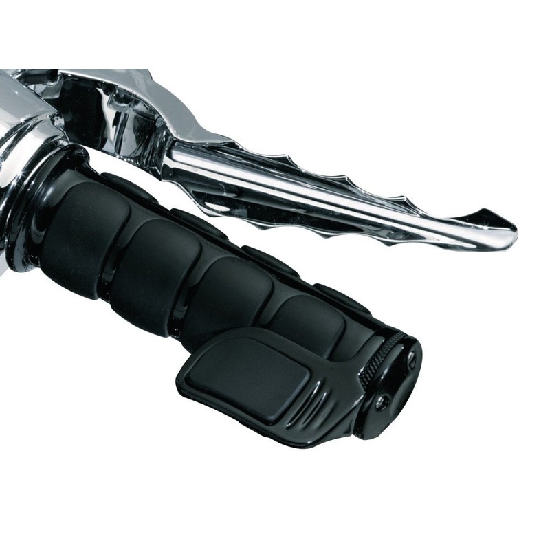 ISO Handgrips – Black. Fits Victory, Kawasaki, Yamaha & Suzuki.
