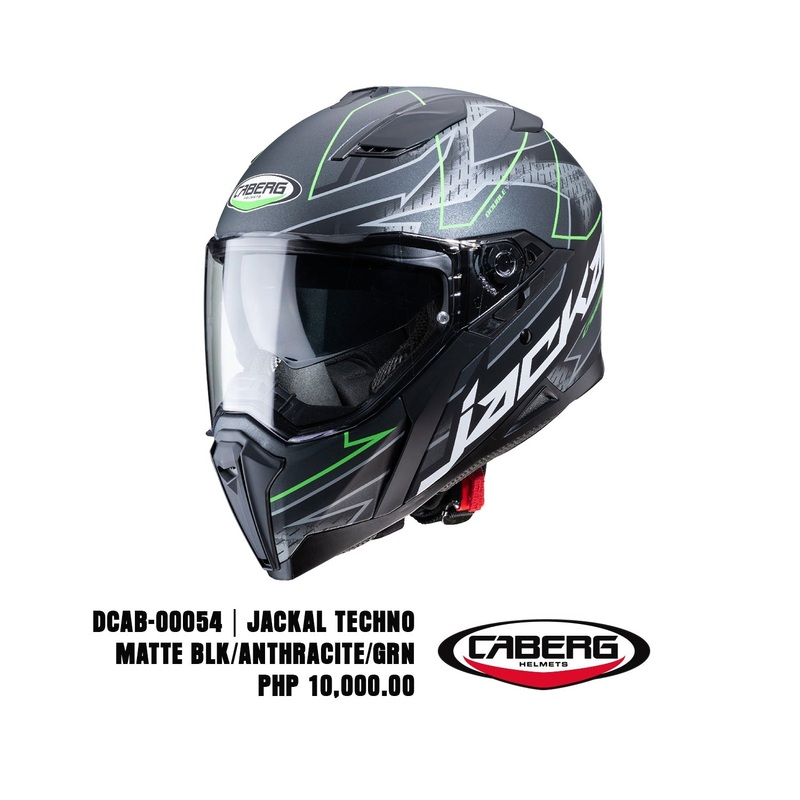 Jackal Techno – Matt Black/Anthracite/Green