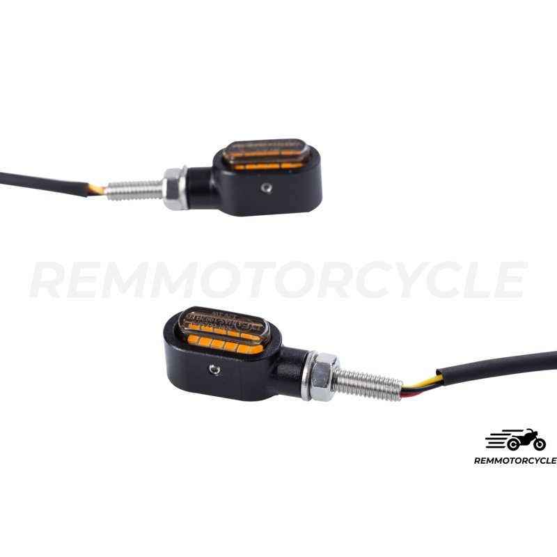 REMMOTORCYCLE 3 in 1 Motorcycle LED Approved Mini Blinker