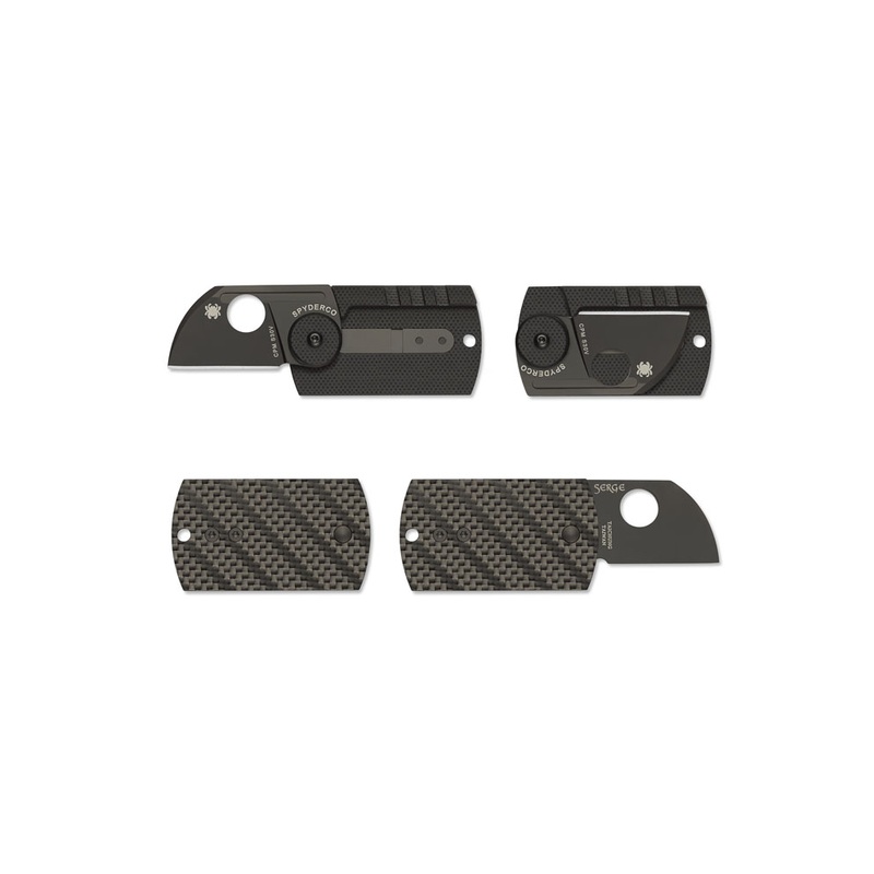 SPYDERCO SERGE PANCHENKO DOG TAG FOLDER