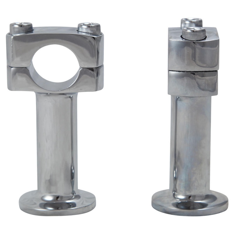 Chrome Post Risers – 3″