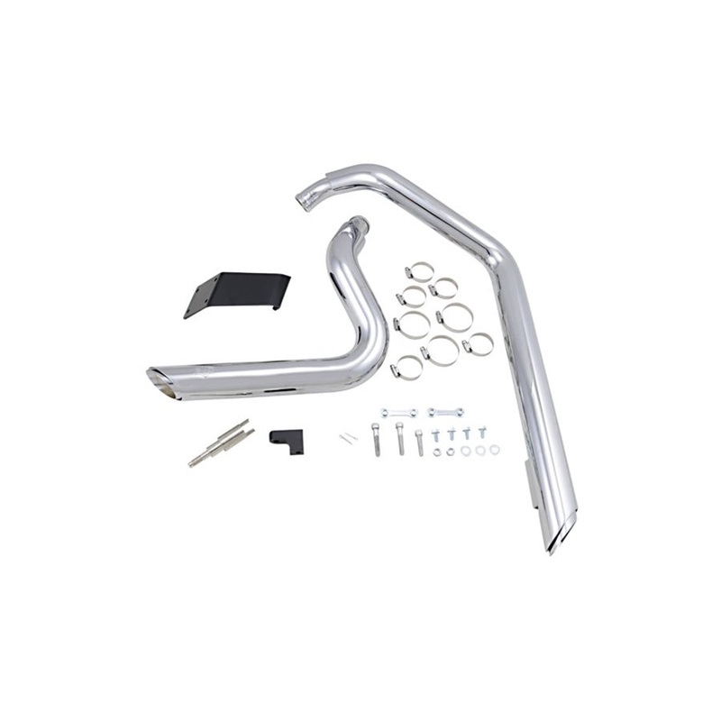 Shortshots Staggered Exhaust System 99-03 Sporster – Chrome