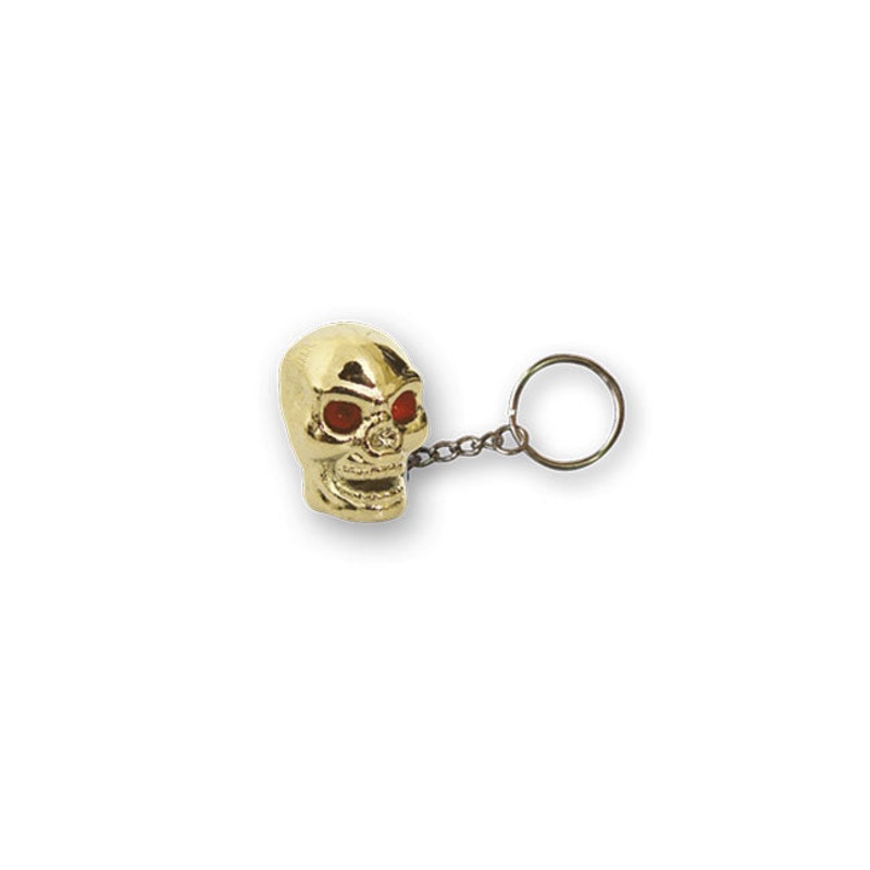 Trik Topz Skull Key Chain Gold