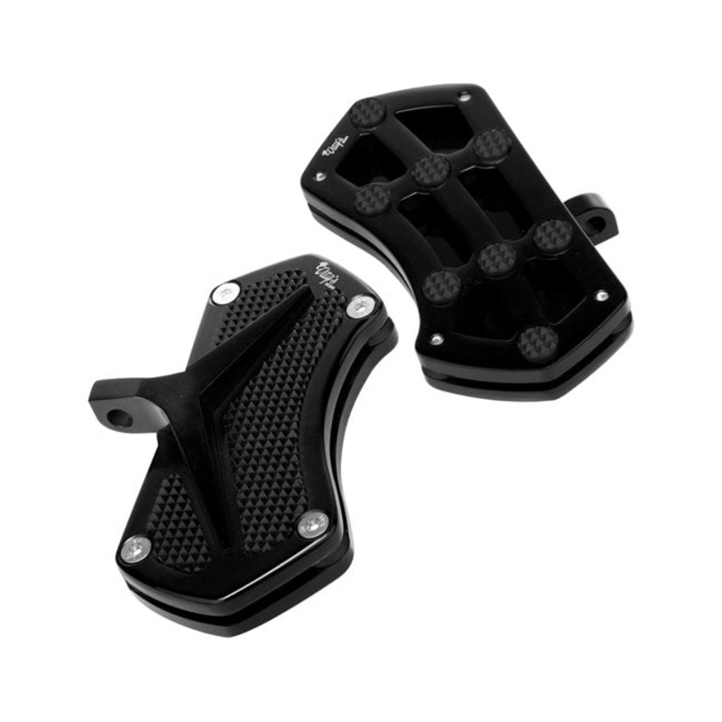 Vity”S Design, Diamond Passenger Floorboards. Black