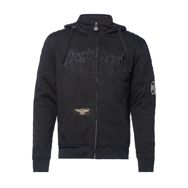 West Coast Choppers Zip Hoodie Por Vida Aramid Fiber By DuPont TM
