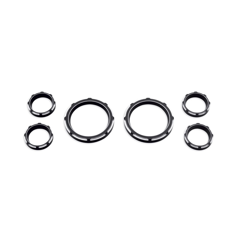Harley Davidson 61400260 Burst Gauge Bezel Kit KIT-BEZEL,GAUGES,BURST