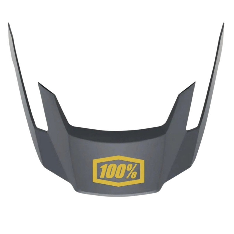 100% Altec Cycle Helmet Replacement Visor V2 Charcoal