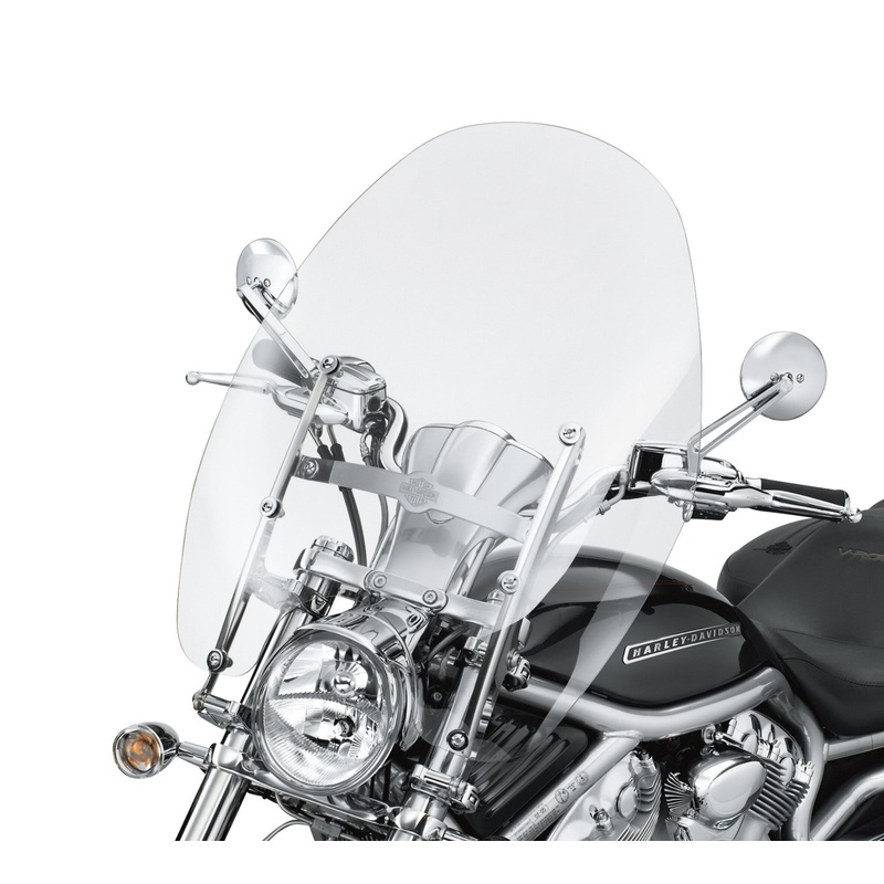Harley Davidson 57211-05 Quick-Release Detachable Touring Windshield KIT WSHIELD,QK-REL,TOUR,CLEAR/VRSC