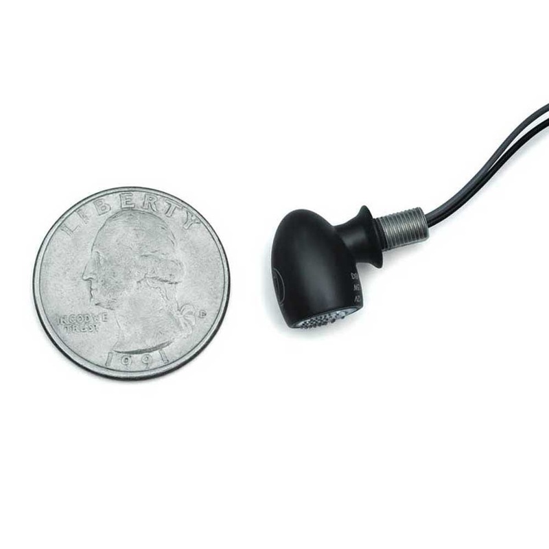 Kuryakyn Atto LED Indicators; Amber Turn