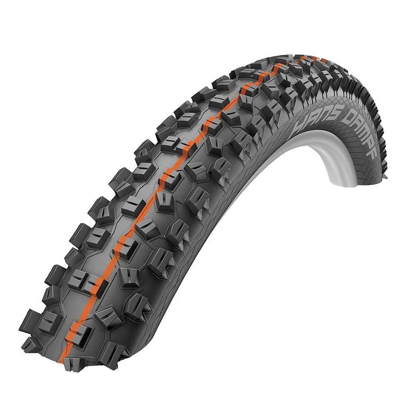 Schwalbe Hans Dampf Tire 26×2.35 Folding Tubeless Ready Addix Soft Super Gravity 67TPI Black