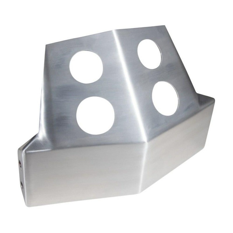 Speed Merchant – Skid Plate Harley Dyna 2006-2017 – Brushed Aluminum