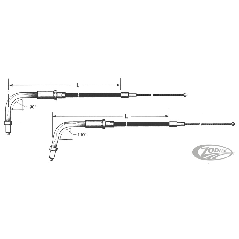 Throttle & Idle Cable 2002-2007 Touring