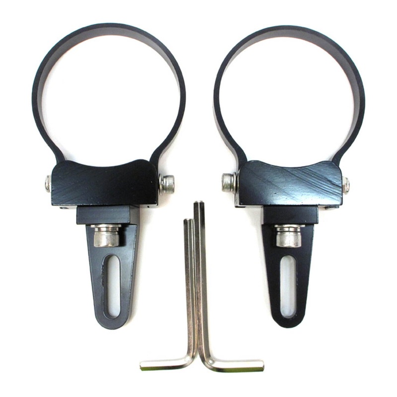 Whites LED Light Bar Tube Mount Brackets 3″ Pair (76.2mm)