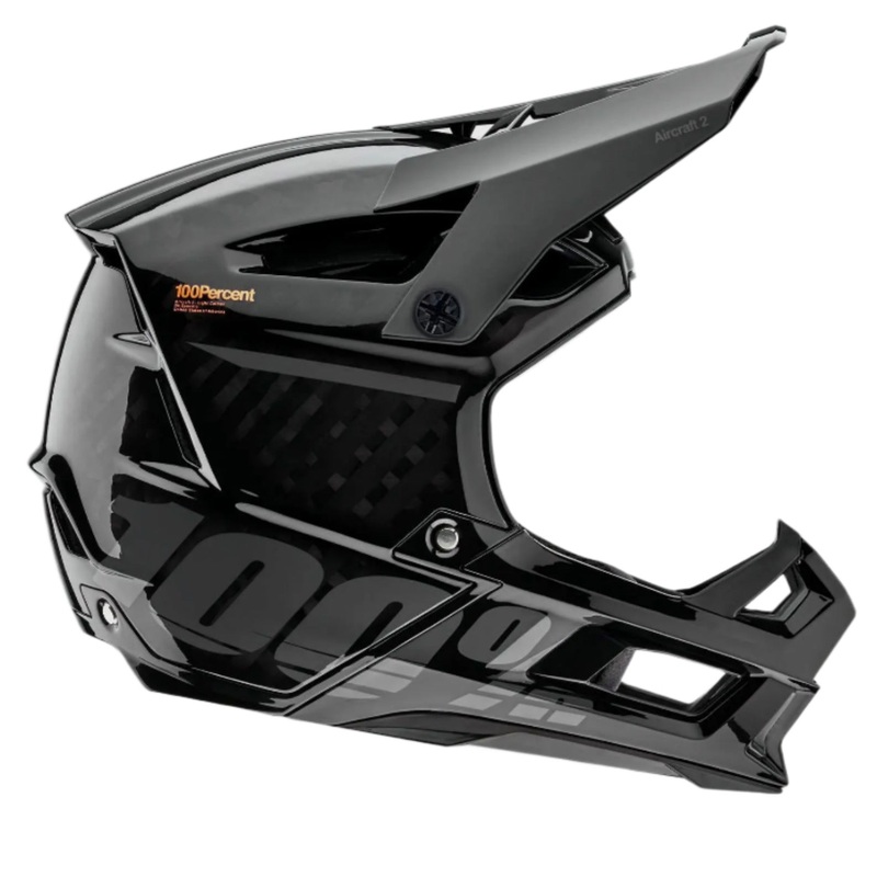 100% Aircraft 2 Cycle Helmet Black