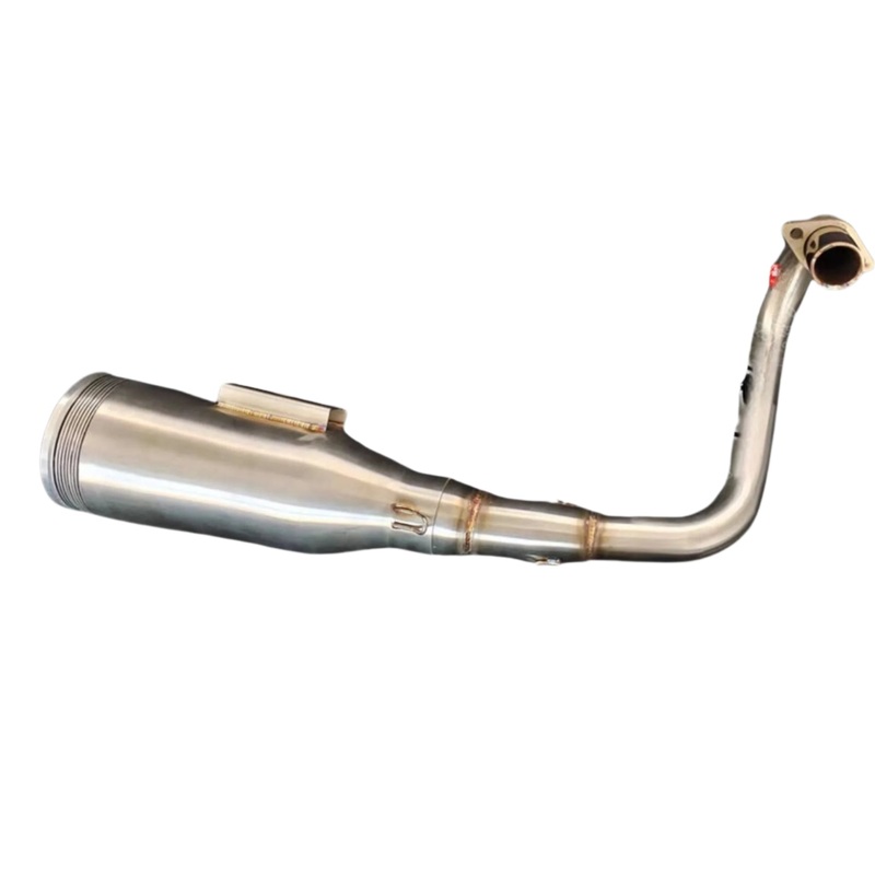 Complete exhaust system for Honda DAX Monkey, Scrambler style