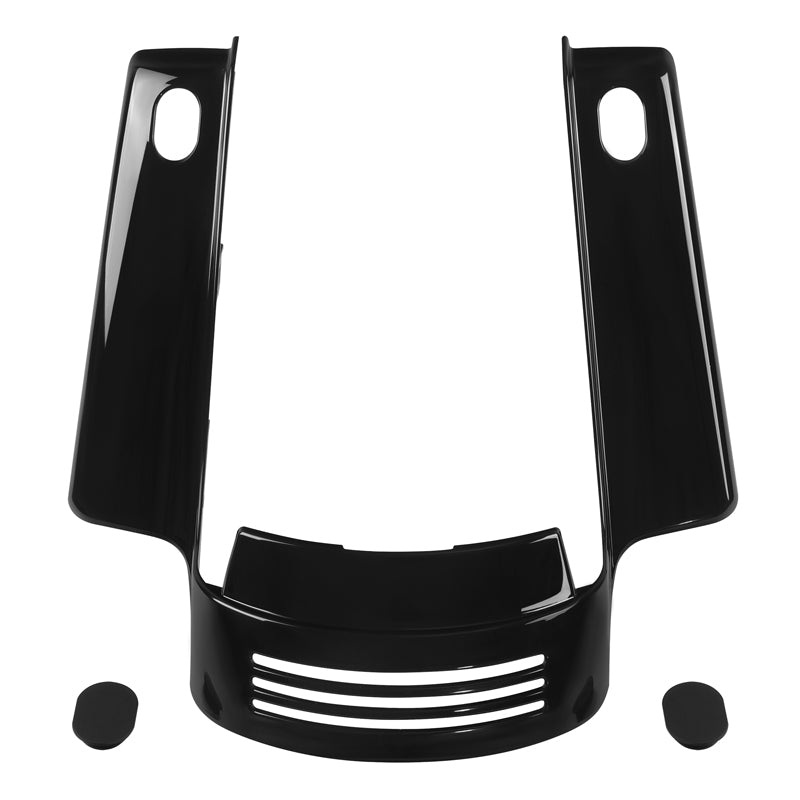 HR3 Sunset Orange / Sunset Black Fade Rear Fender Filler Panel For Harley 2014-2023 FLHX FLHXS, 2015-2023 FLTRX FLTRXS