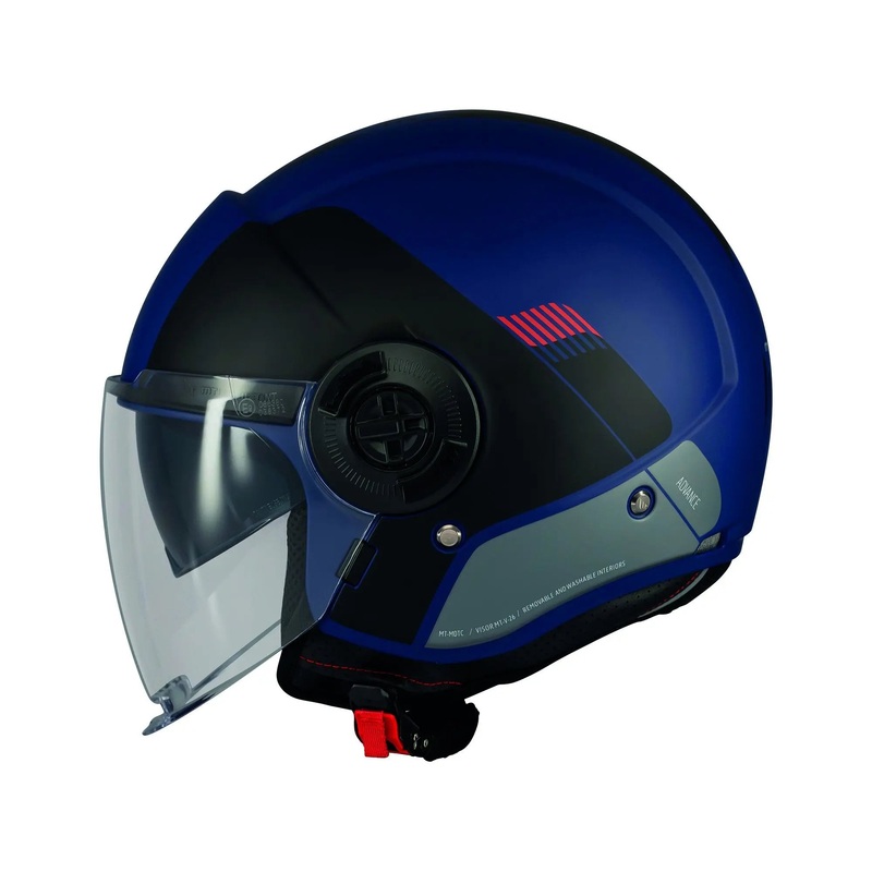 MT Helmets Viale SV Advance C67 Matt Blue