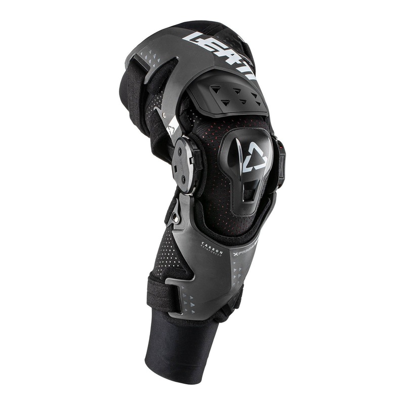 Leatt X-Frame Hybrid Knee Brace Pair – Black
