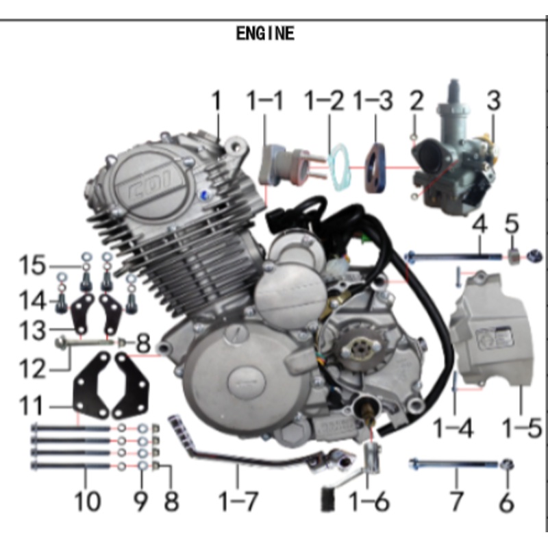 Bolt – 150DH & 230DH Gas Dirt Bike