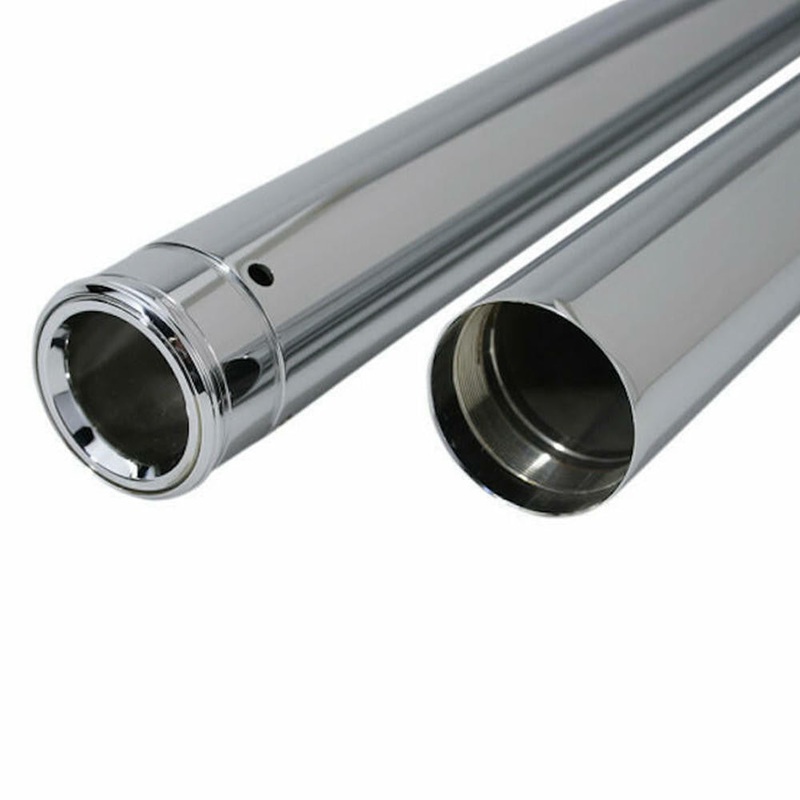 Extended 41mm Fork Tubes 28.25″ For Harley 1997-2017 – Show Chrome