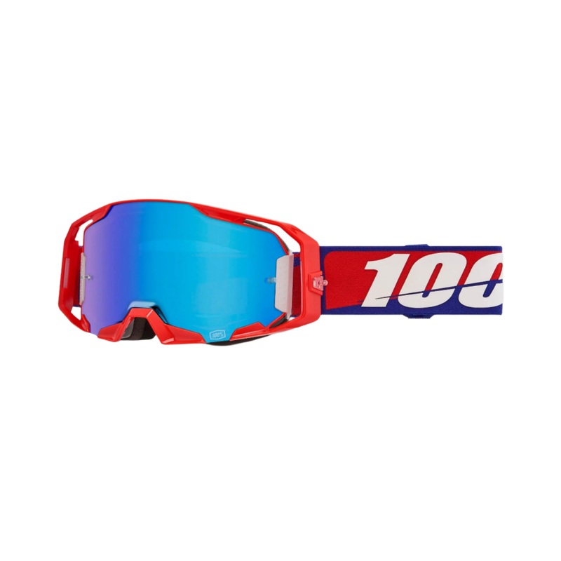100% Armatic Cycle Goggles Best / Mirror Blue Lens