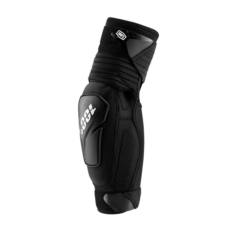 100% Fortis Elbow Guards Black