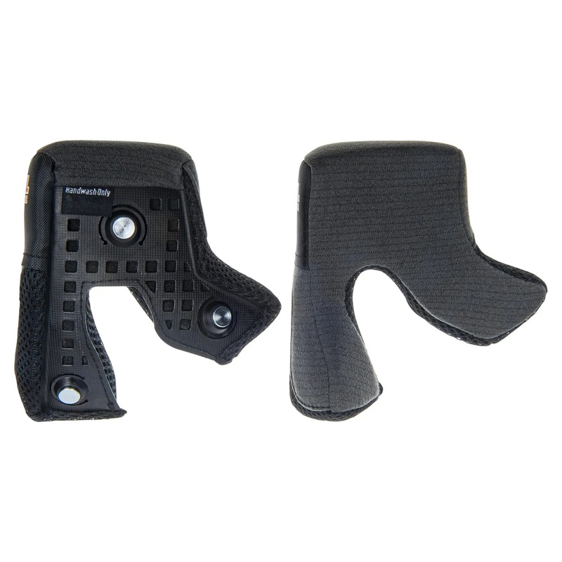 Bell Full 9 Cycle Cheek Pads Black
